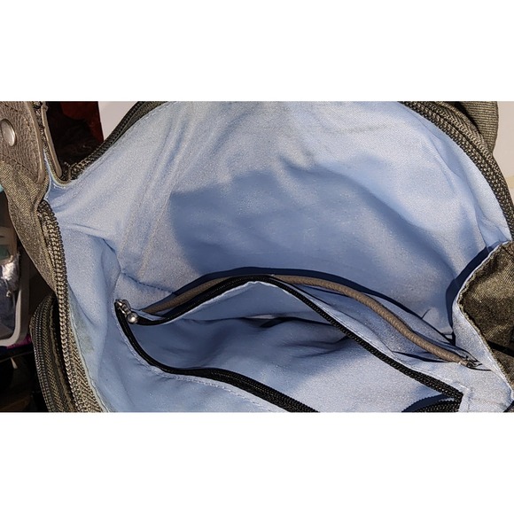 Baggallini Crossbody Bag Travel Purse Lightweight Shoulder Bag Olive Green - Picture 7 of 8